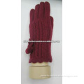fashion woolen hand knitting glove